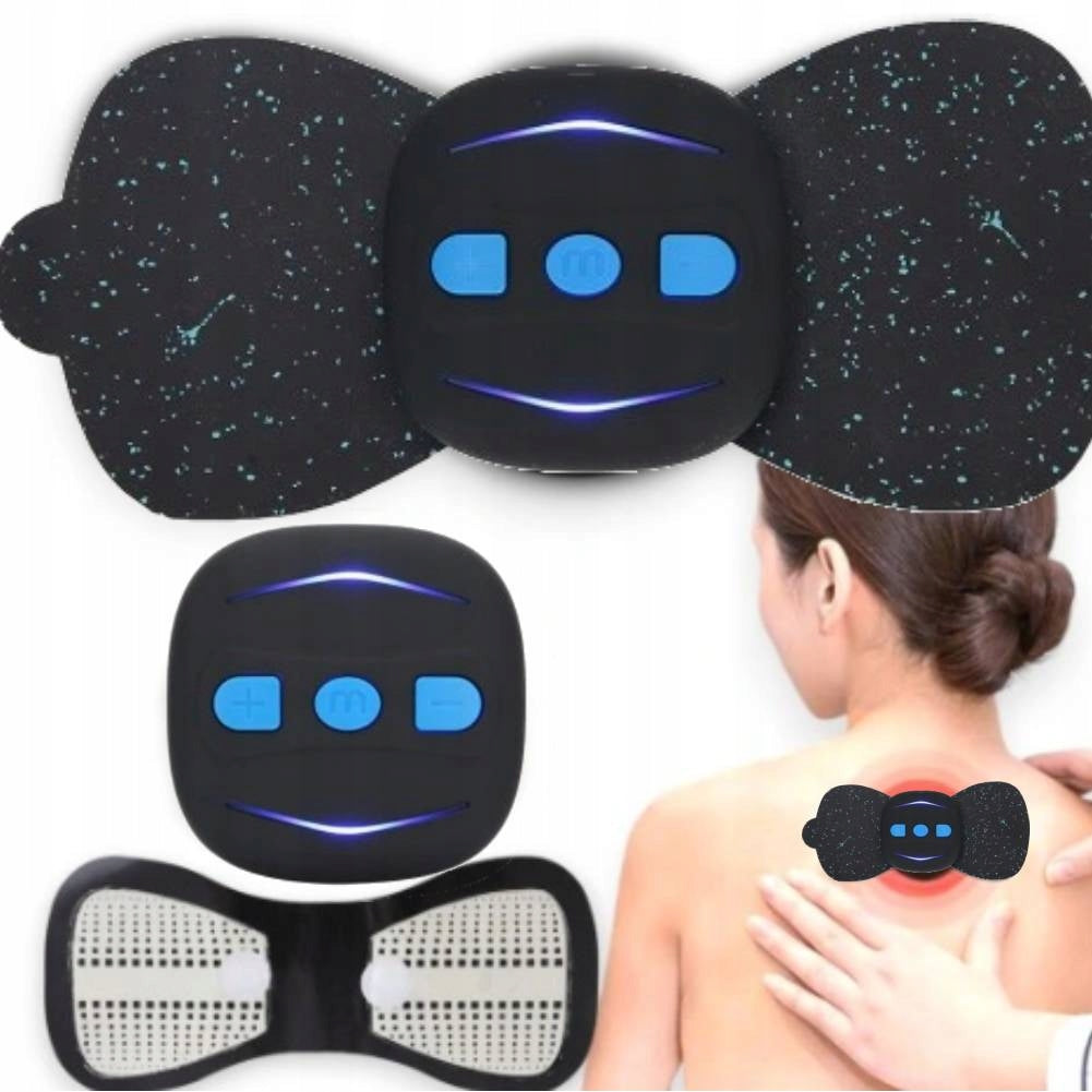 MINI MASSAGER ELECTROSTIMULATOR NECK BODY MUSCLES EMS