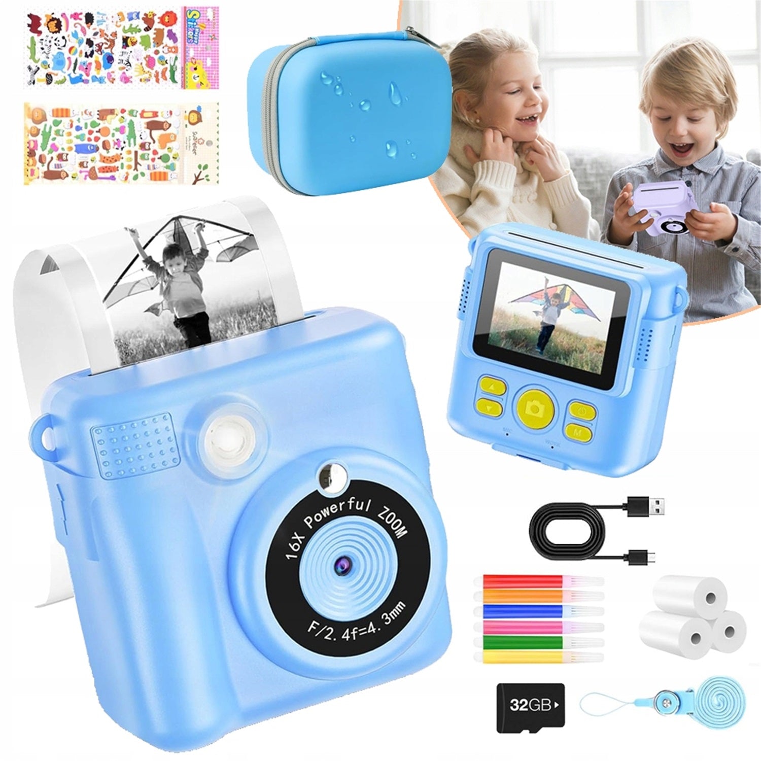 MINI MOBILE PHOTO PRINTER CAMERA FOR INSTANT PRINTING