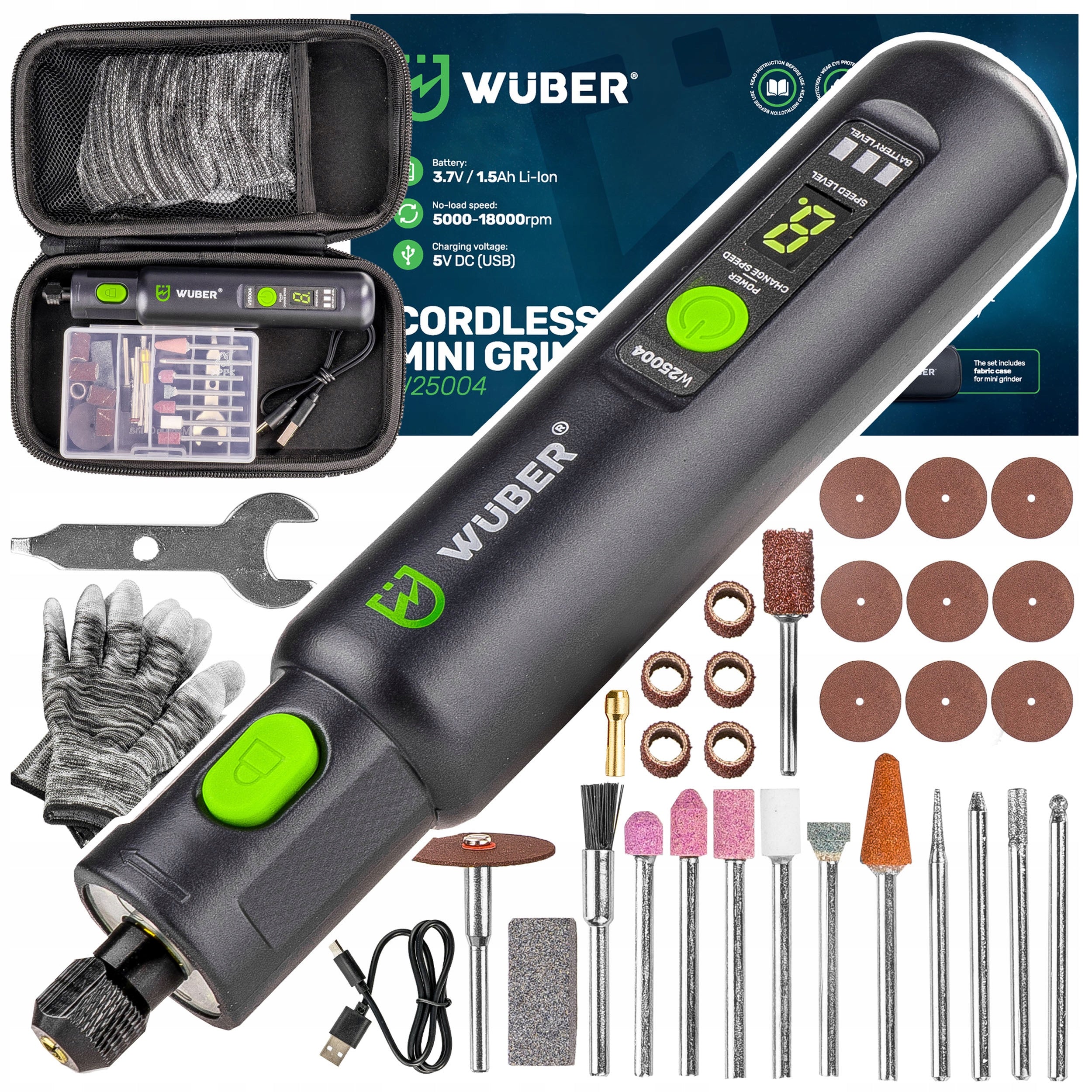 MINI MULTIFUNCTION GRINDER POLISHING ENGRAVING MACHINE WUBER
