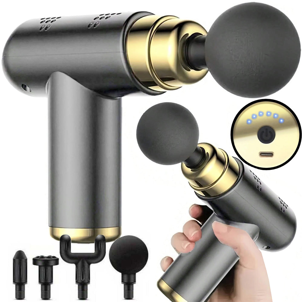 MINI MUSCLE BODY MASSAGE GUN POWERFUL MASSAGE GUN PORTABLE MASSAGER