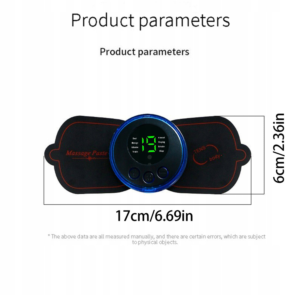 MINI NECK MASSAGER HANDHELD PORTABLE NECK MASSAGE ELECTROSTIMULATOR EMS Brand no brand