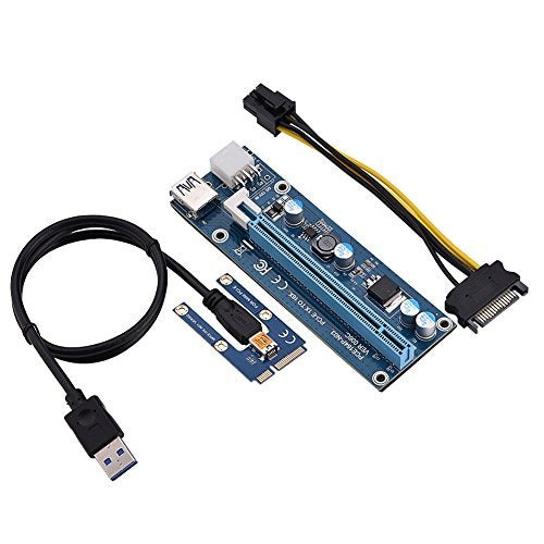 MINI PCI E ADAPTER FOR EXPRESS 16X WITH SATA LAPTOP CABLE FOR HOME GIFT Manufacturer no brand