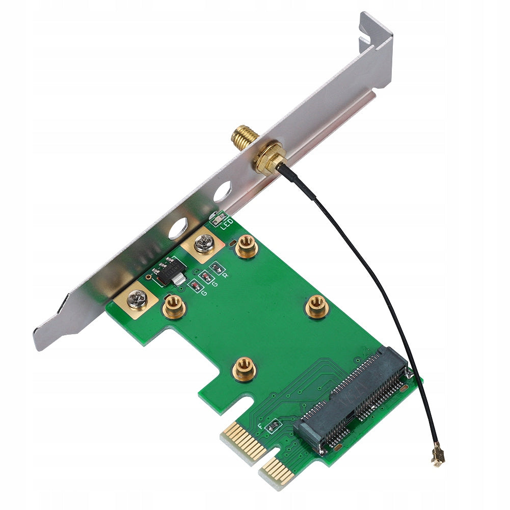 MINI PCI-E TO PCI-E NETWORK CARD FOR WINDOWS 98/2000/XP/SERVER 2003 122MM Manufacturer no brand