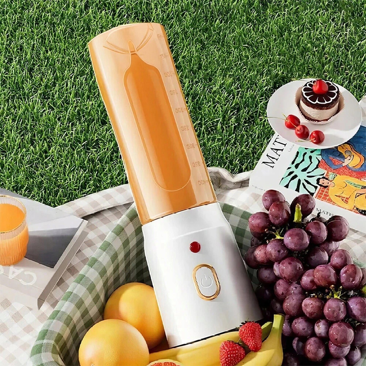 MINI PERSONAL BLENDER PORTABLE 40W FOR SMOOTHIE CONTAINER 450ML 180ML Packaging status original