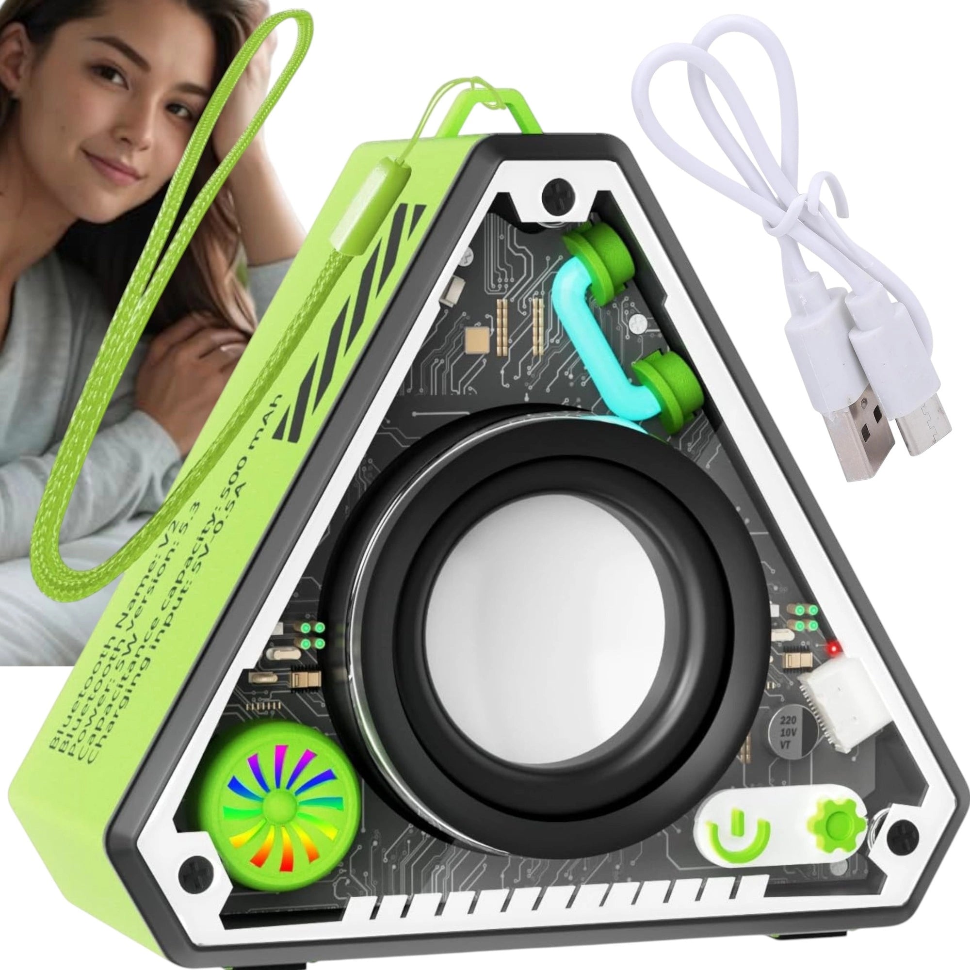 MINI PORTABLE SPEAKER WITH MEGA BASS LOUD BASS BLUETOOTH COMPACT
