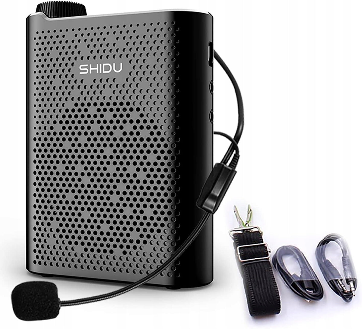 MINI PORTABLE VOICE AMPLIFIER WITH WIRED MICROPHONE+ BLUETOOTH OPTION