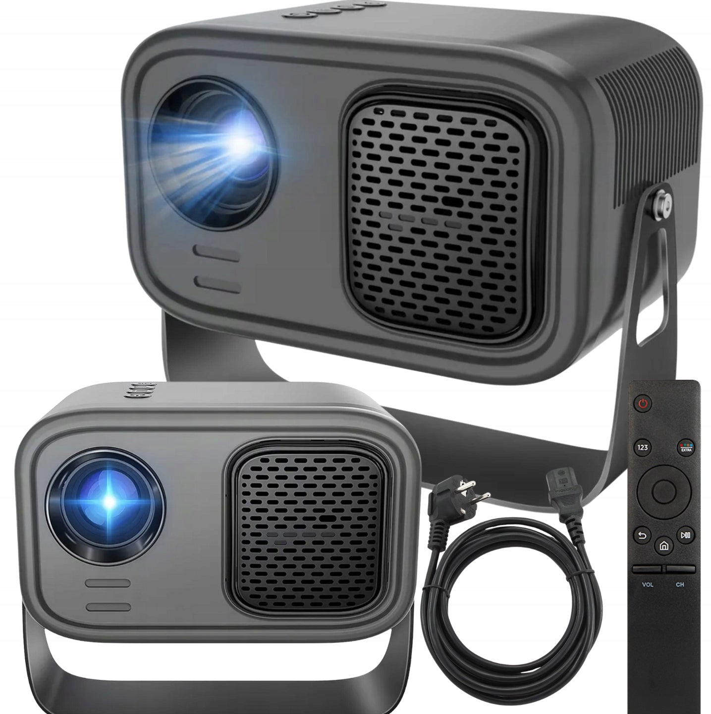 MINI PROJECTOR PORTABLE FLIP ANDROID SMART TV FULL HD 7000 LM