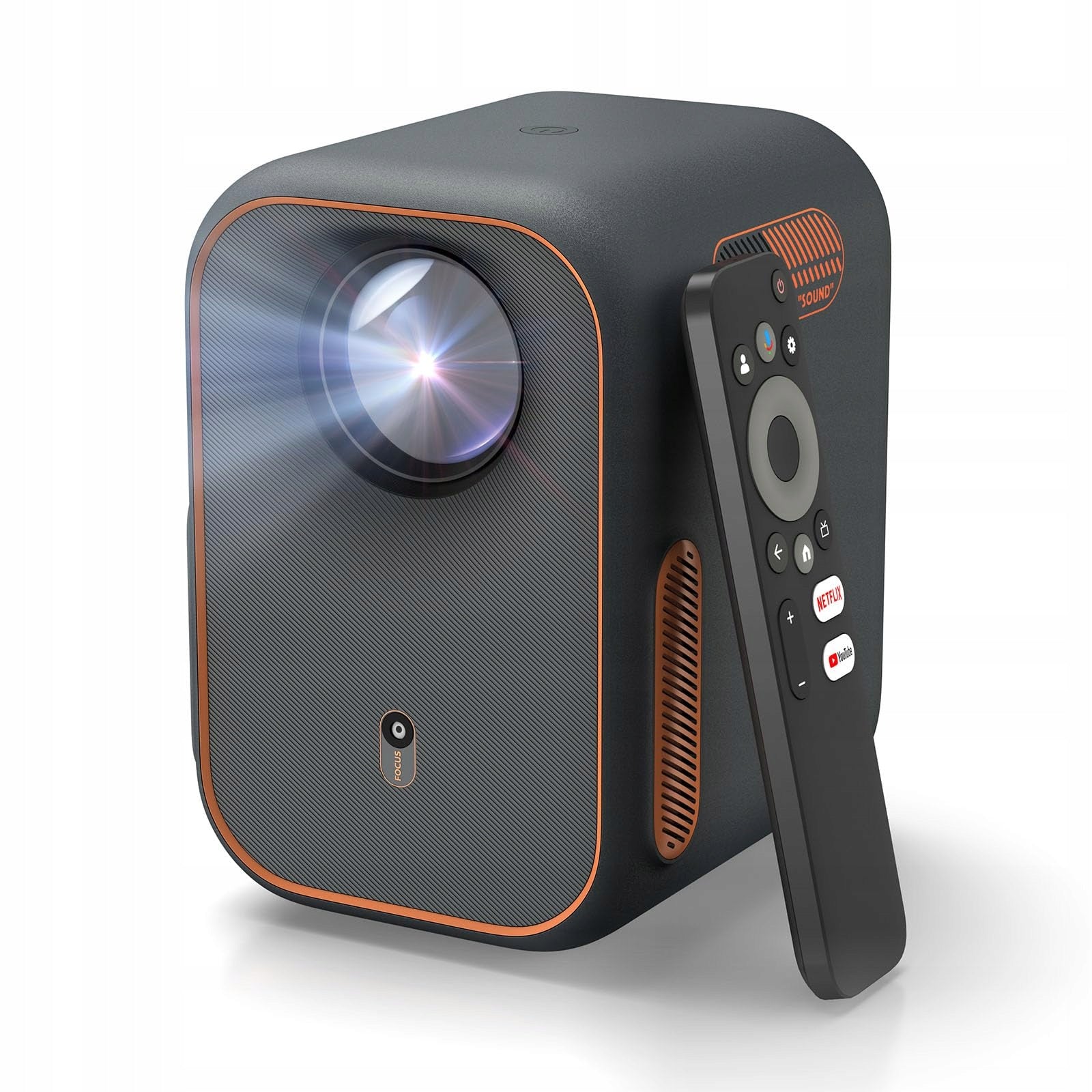 MINI PROJECTOR WEMAX GOOGLE TV NETFLIX 1080P 4K WIFI BLUETOOTH DOLBY AUDIO