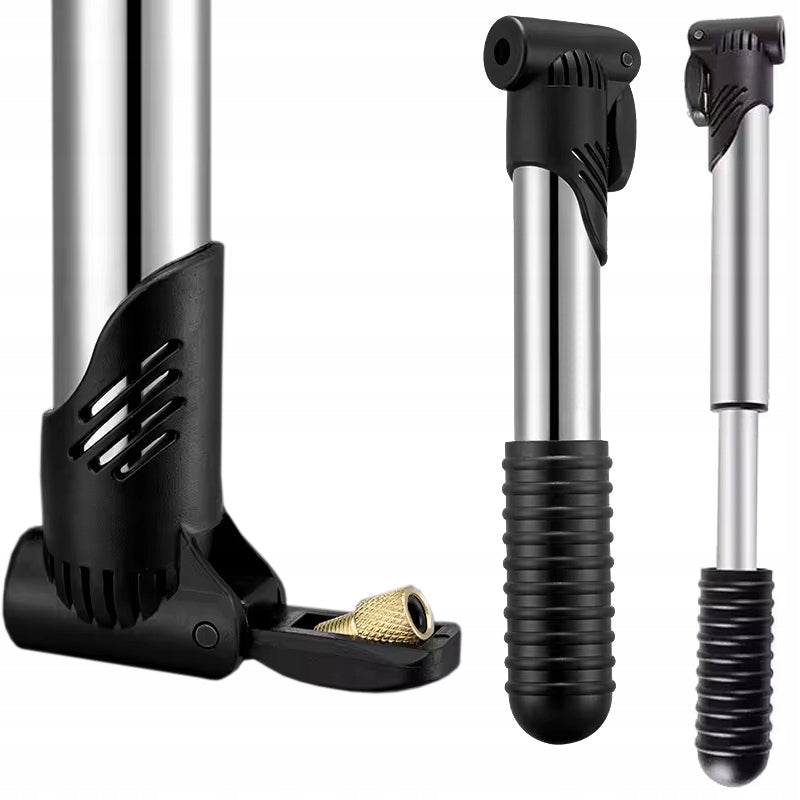 MINI PUMP FOR BIKE UNIVERSAL PRESTA DUNLOP AV ALUMINUM MOBILE Packaging status original