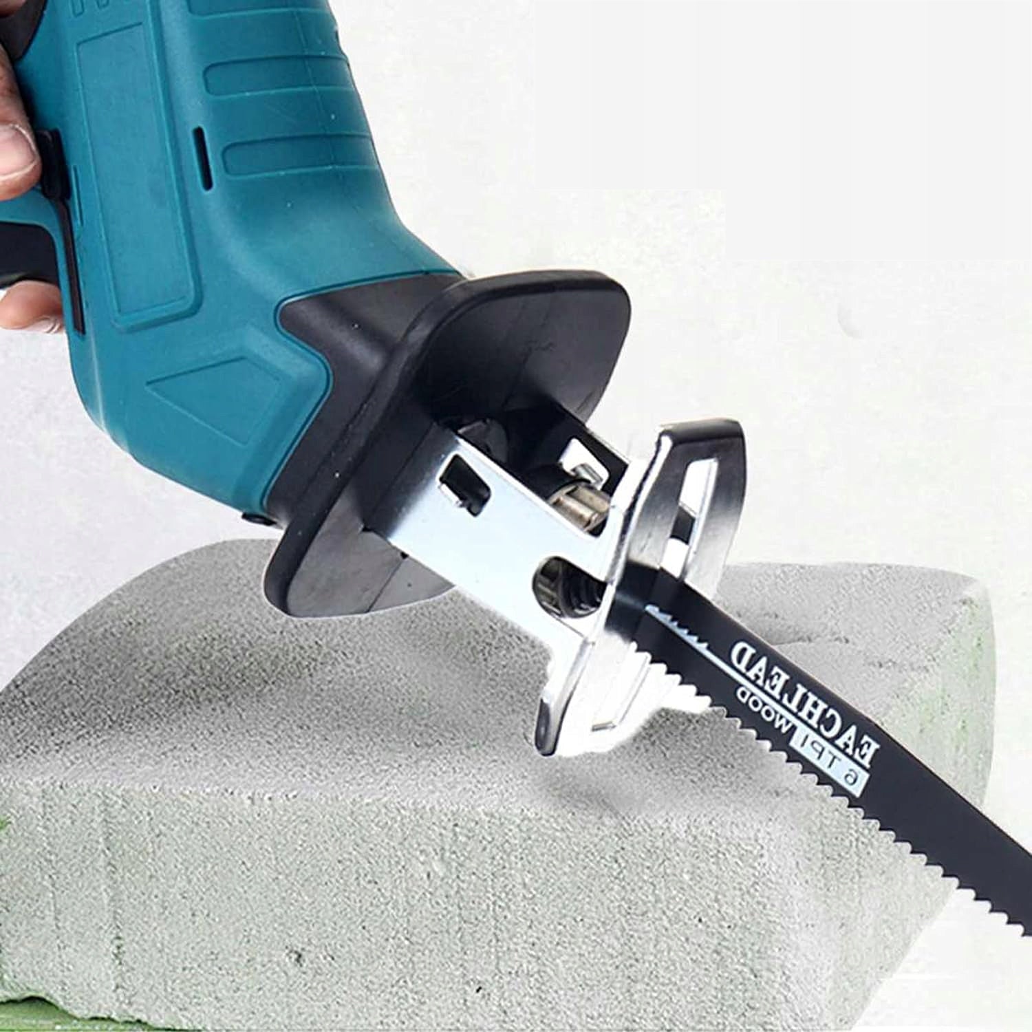 MINI RECIPROCATING SAW CORDLESS FOX ELECTRIC TAIL FOR METAL WOOD Series Akumulatorowa piła szablasta