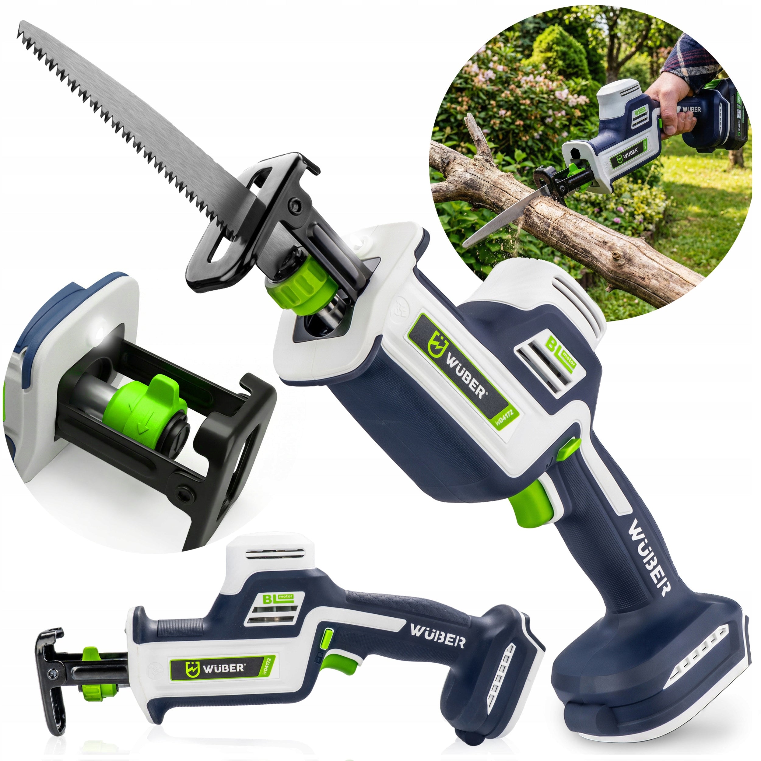 MINI RECIPROCATING SAW CORDLESS FOX TAIL BRUSHLESS 20V SHARE+ SDS
