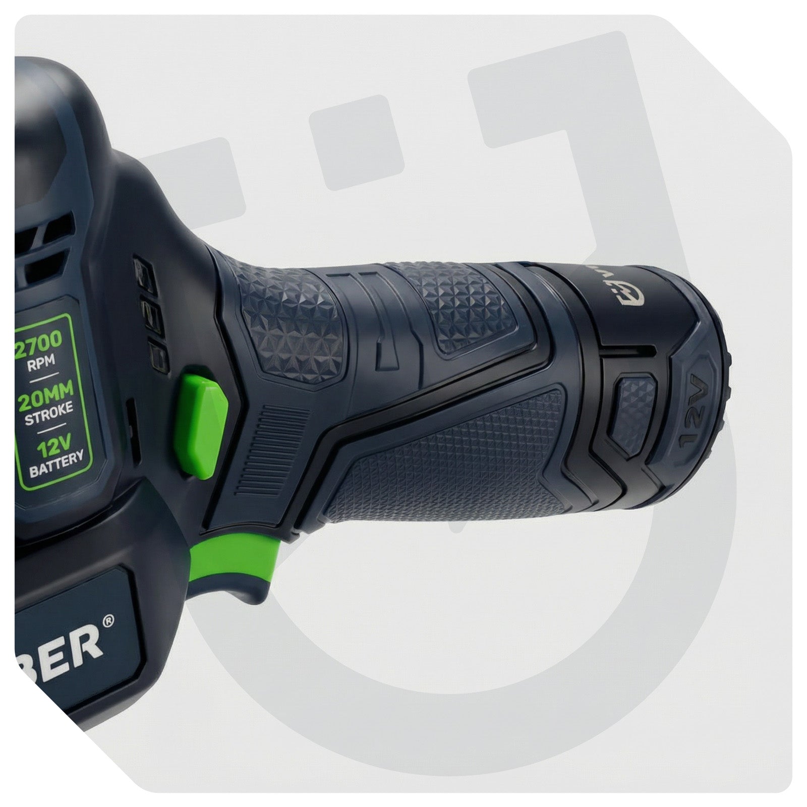 MINI RECIPROCATING SAW LISI ELECTRIC TAIL 12V/2.0Ah SDS 2xAKU Handle universal 1/2"