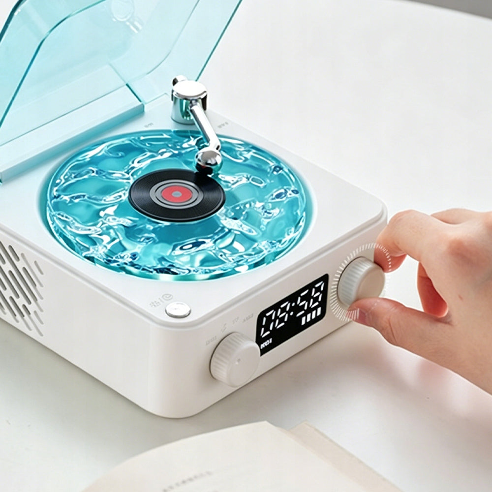 MINI RETRO SPEAKER, BLUETOOTH, WHITE NOISE, VINTAGE, LIGHT, SKY-WHITE Manufacturer code bgteso