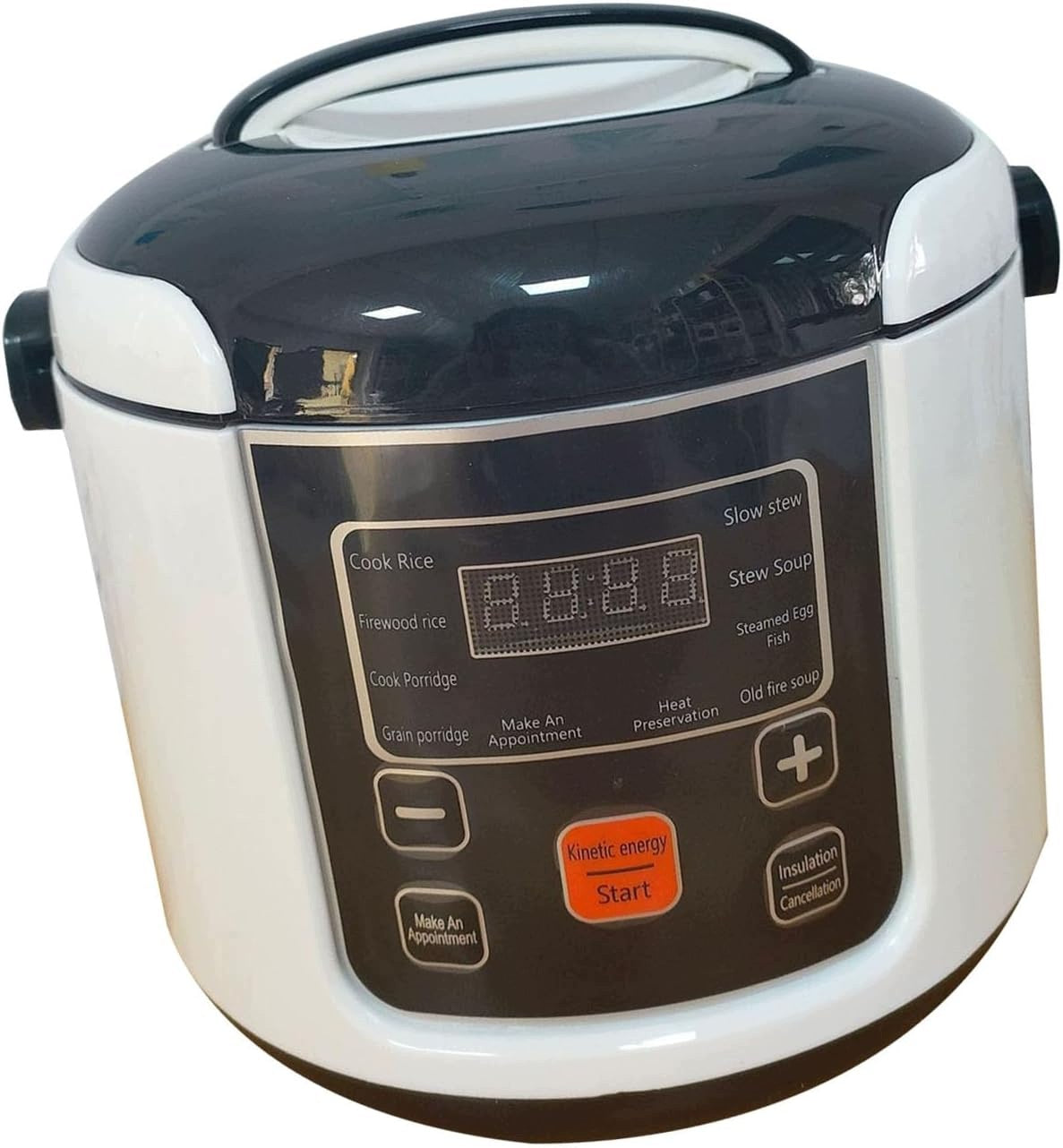 MINI RICE COOKER 2L TRAVEL HEAT FUNCTION Dominant color clear