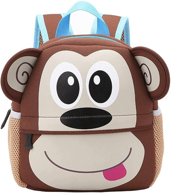 MINI SCHOOL BACKPACK SATCHEL - FOR KINDERGARTEN MONKEY BACKPACKS XS Brand no brand