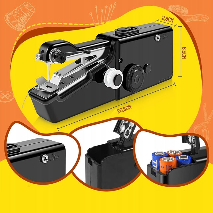 MINI SEWING MACHINE, ELECTRIC MINI SEWING MACHINE, PORTABLE Model mini maszyna do szycia