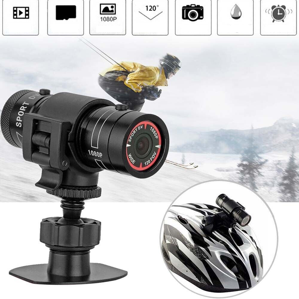 MINI SPORTS CAMERA FOR CLIMBING SKIING WATERPROOF 1080P HD