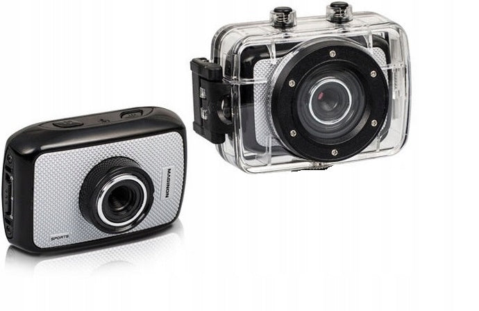MINI SPORTS CAMERA FULLHD + HOUSING WATERPROOF DRIVING RECORDER LCD SD