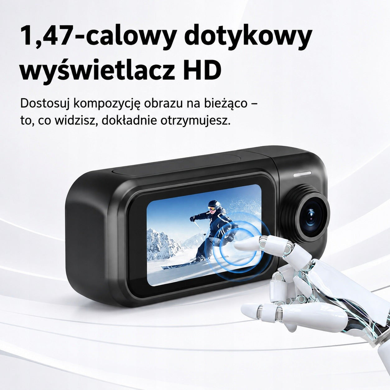 MINI SPORTS CAMERA WiFi 1080P WATERPROOF MAGNETIC + ACCESSORY KIT Manufacturer code CXXNJU