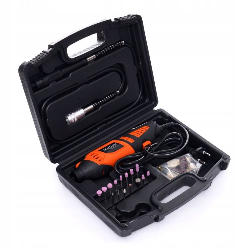 Graveris-šlifuoklis Geko 170W - 40 antgalių rinkinys