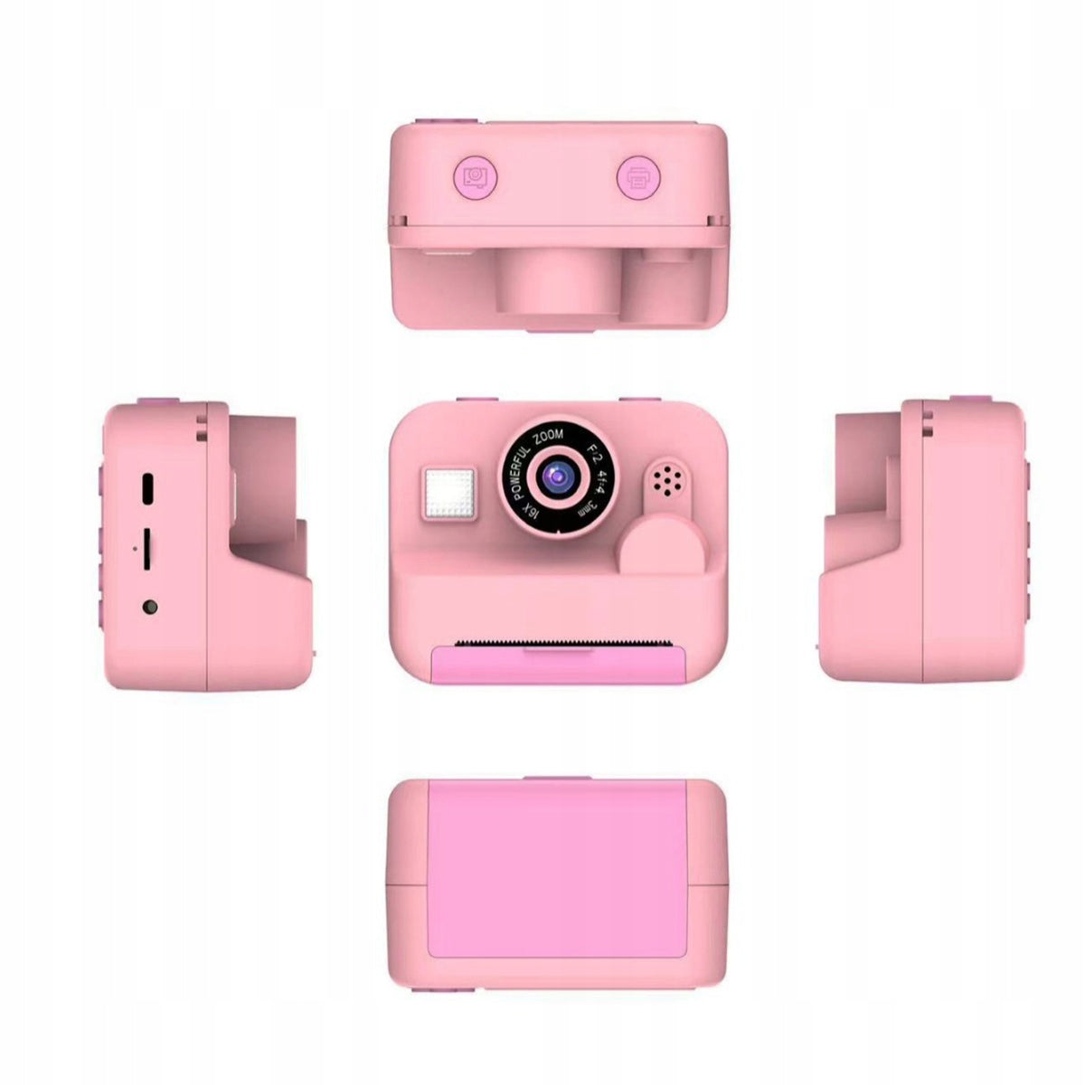 MINI THERMAL PRINTER INSTANT CAMERA FOR KIDS AND 3 ROLLS Model 4048009928310