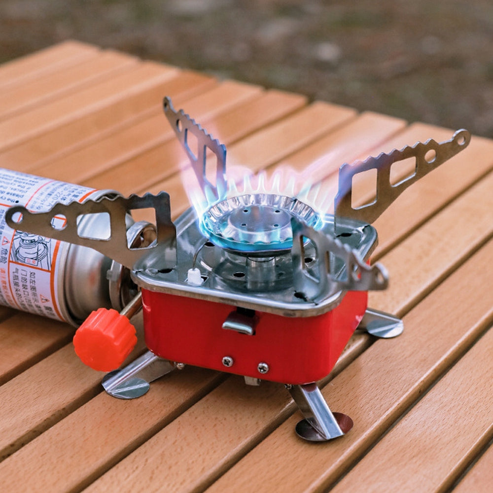 MINI TOURIST GAS STOVE FOR FIELD GAS CARTRIDGE Manufacturer code KUCHENKA TURYSTYCZNA GAZOWA METALOWA
