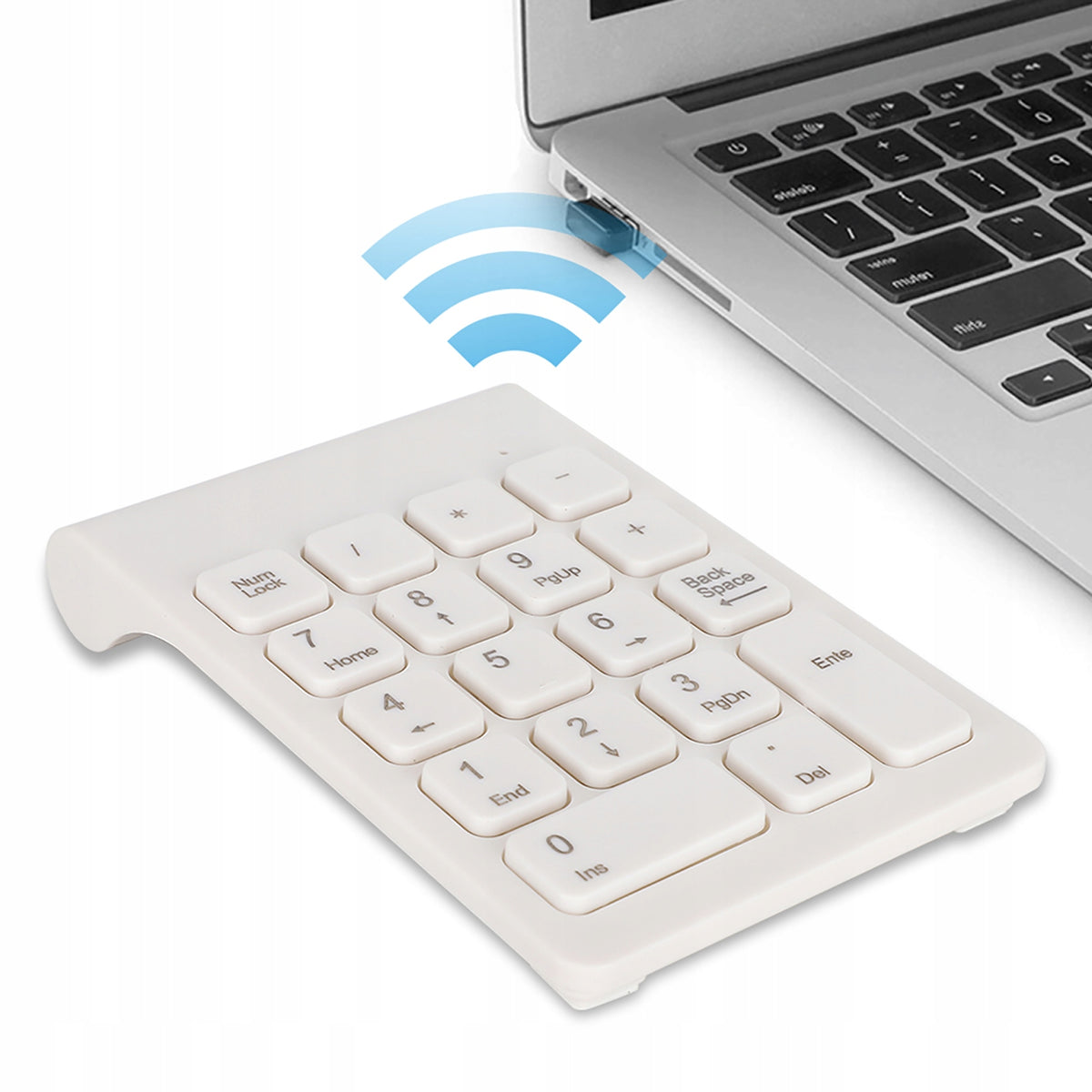 MINI USB 2.4G WIRELESS NUMERIC KEYPAD FOR LAPTOPS PC Manufacturer no brand
