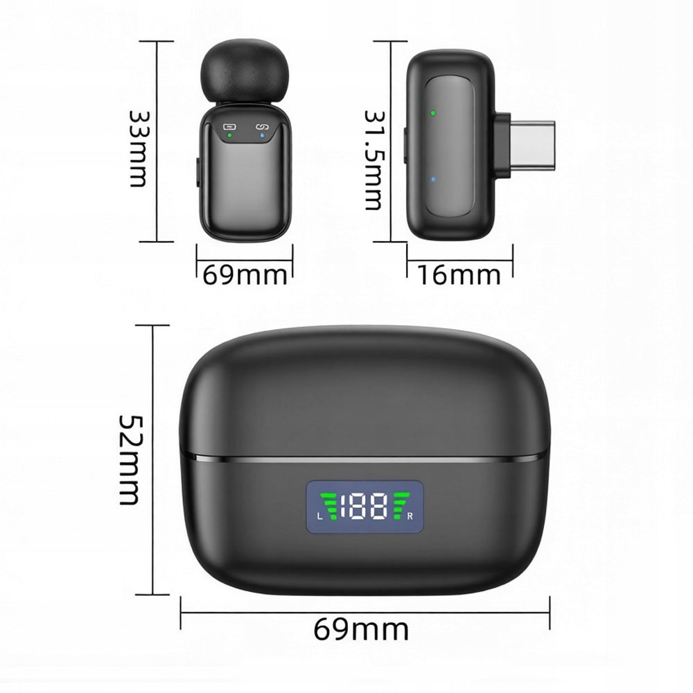MINI USB USB-C BLACK TIE MICROPHONE FOR COMPUTER Manufacturer code 659859639