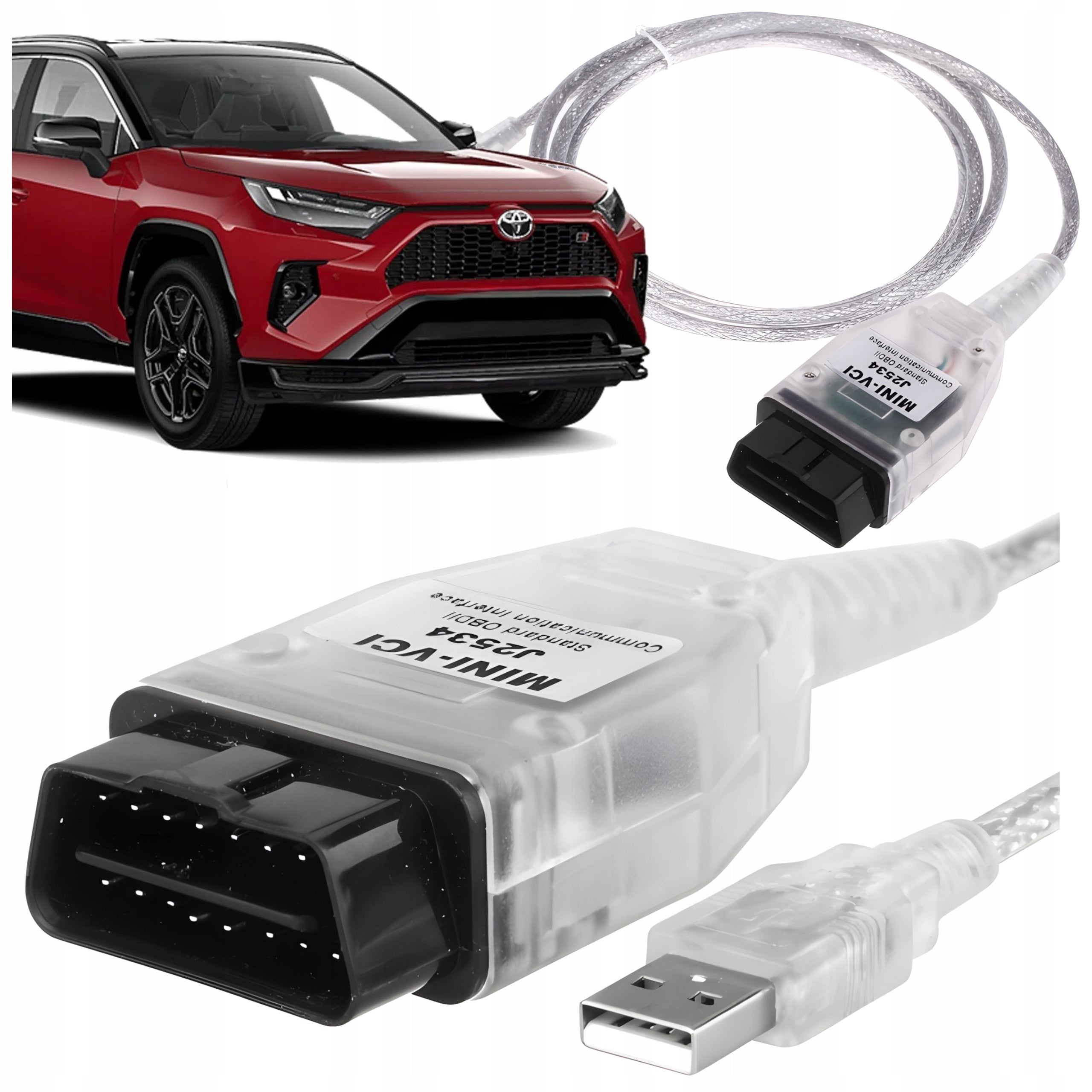 MINI VCI OBD2 DIAGNOSTIC INTERFACE FOR TOYOTA TECHSTREAM J2534 SCANNER