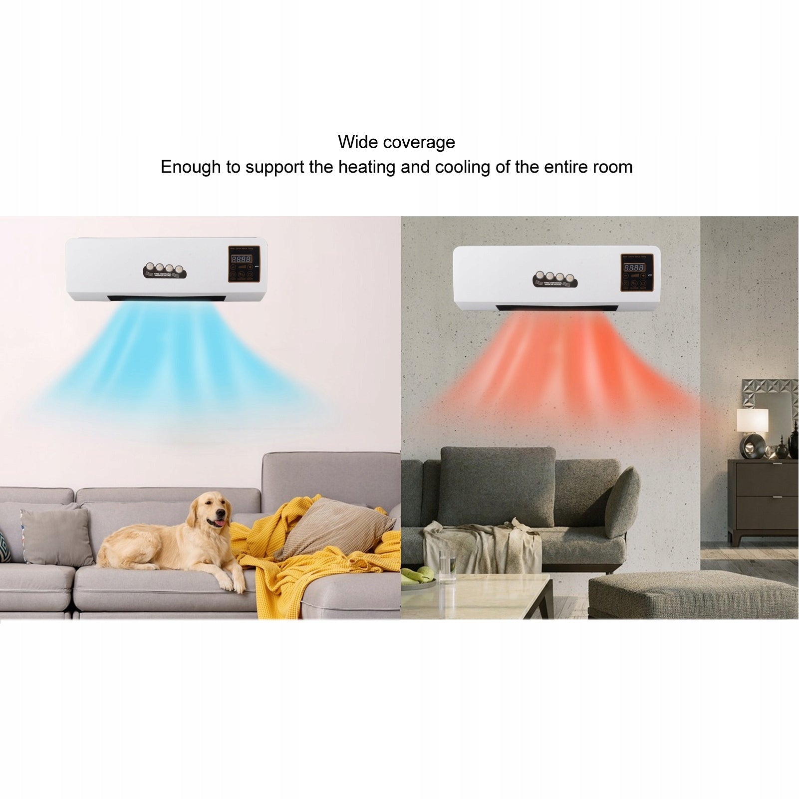 MINI WALL AIR CONDITIONER WITH HEATING FUNCTION 1800W Manufacturer code e9d3113230196111
