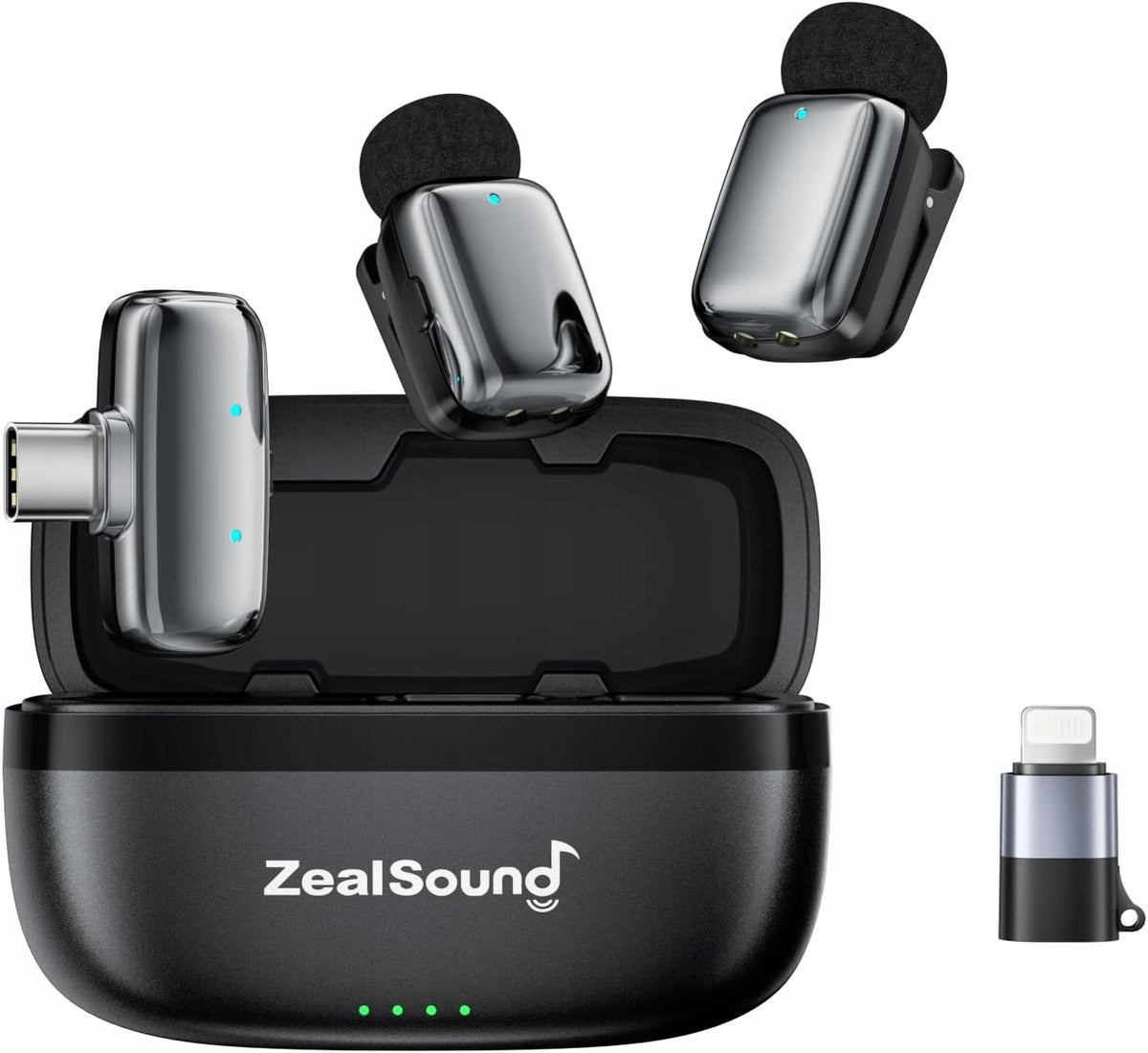 MINI WIRELESS Tie MICROPHONE for Clip Zealsound M6 Mini 2 PCS