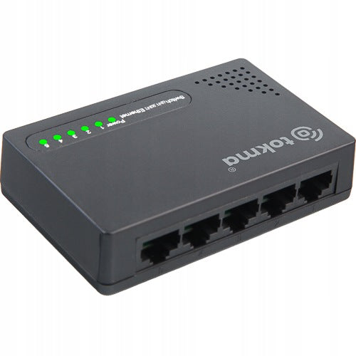MINIATURE SWITCH FASTETHERNET SWITCH QUIET DESKTOP FANLESS 5 PORTS