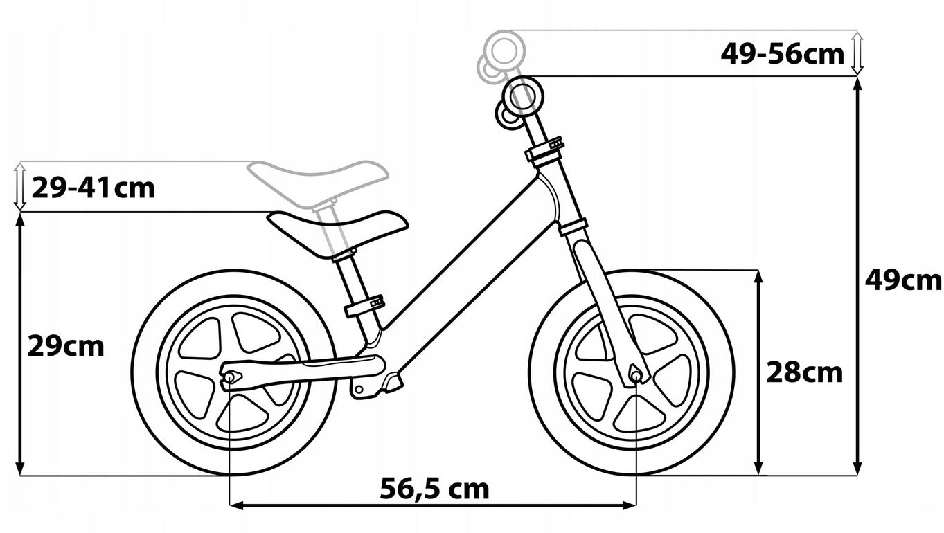 MINNIE MOUSE balance bike wheels 12" LIGHT PINK bike for girls Kid's age 2＋ years