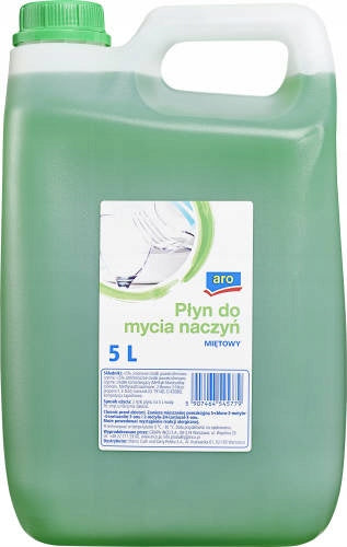 MINT DISHWASHING LIQUID 5L ARO