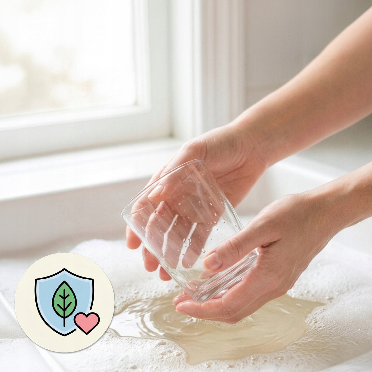 MINT DISHWASHING LIQUID GENTLE ON THE SKIN OF THE HANDS EFFECTIVE 1000ML Packaging status original