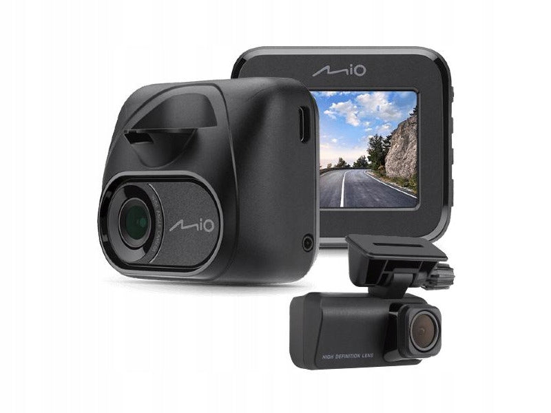MIO MiVue C595WD Dual S video recorder + T30 rear camera