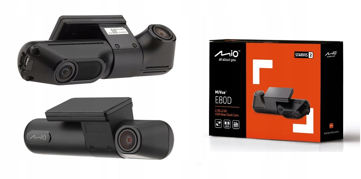 MIO MiVue E80D DUAL REAR CAMERA FOR Mio MiVue 956W DVR