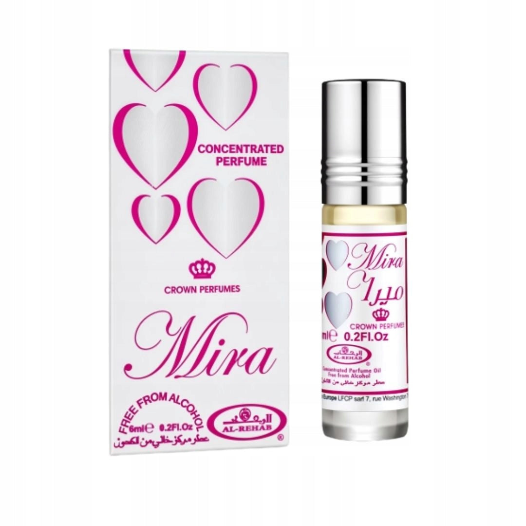 MIRA Perfumed Oil CPO 6 ml Al Rehab Delicate Sweet Scent For Her Packaging status original