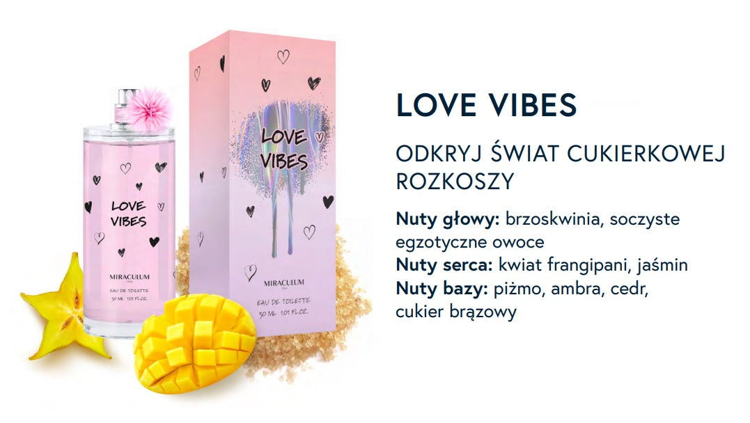 MIRACULUM Eau de toilette Love Vibes 30ml Manufacturer code 400141