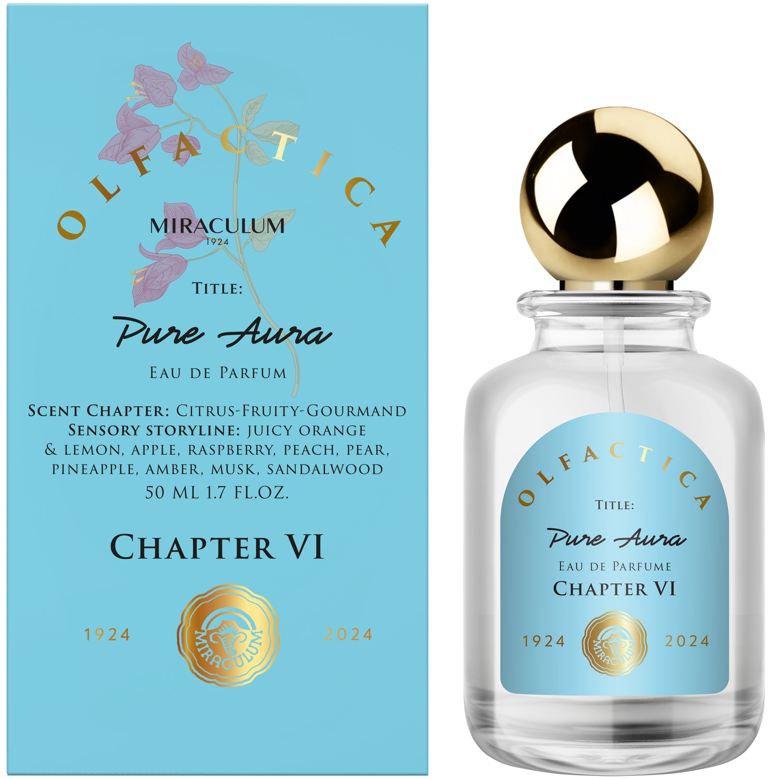 MIRACULUM Olfactica PURE AURA Eau de Parfum 50 ml