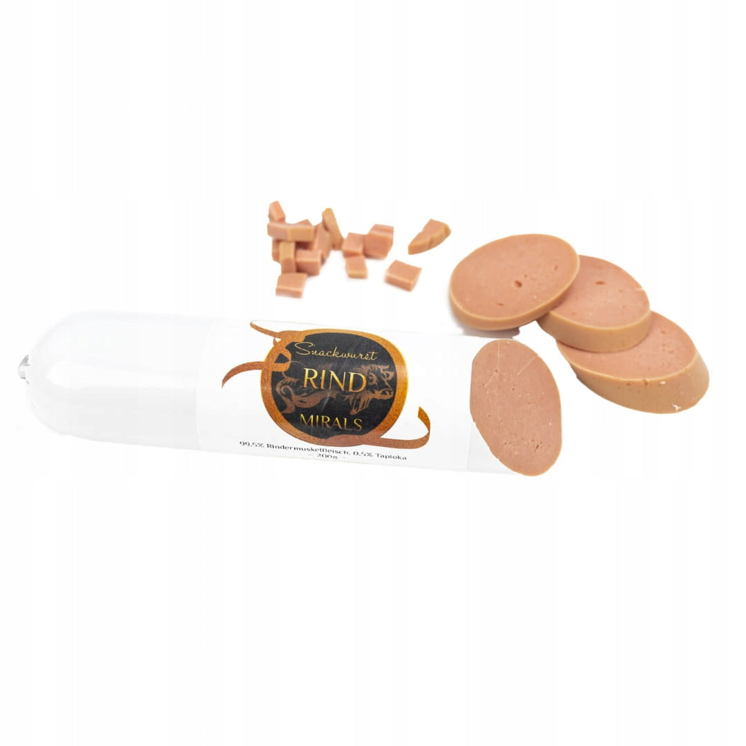 MIRALS Rind - beef sausage (200g) Flavor beef