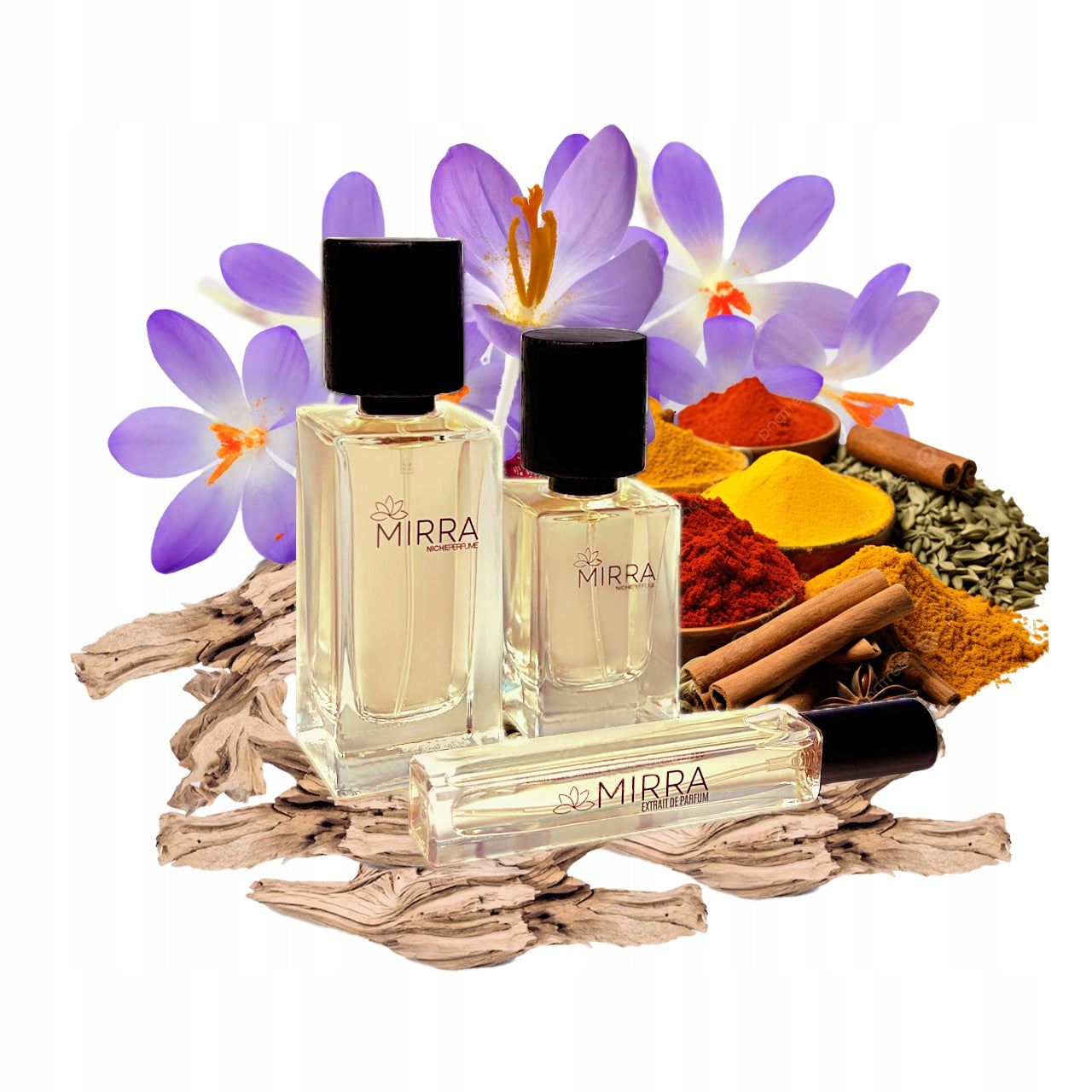 MIRRA Perfumes 876 Saffron Secret Extrait de Parfum 50ml
