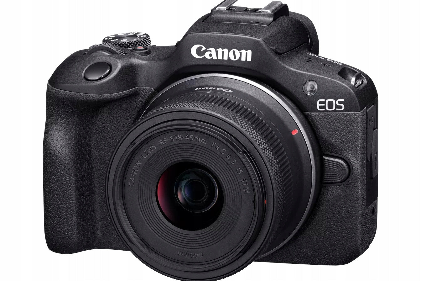 MIRRORLESS CAMERA CANON EOS R100 RF-S 18-45mm F4.5-6.3 IS STM + READER Manufacturer code 4549292214635