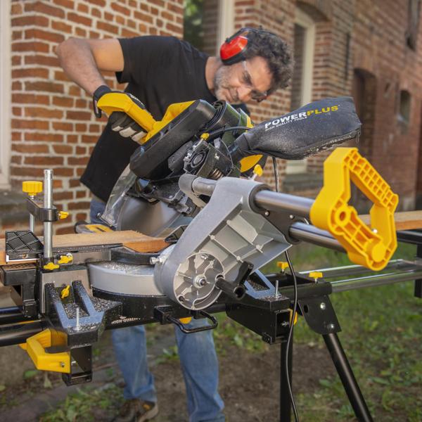 MITER SAW POWERPLUS VARO 3050MM DUAL LASER 2000W+2 DISCS Maximum power 2000 W
