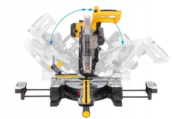 MITER SAW POWERPLUS VARO 3050MM DUAL LASER 2000W+2 DISCS Packaging status original