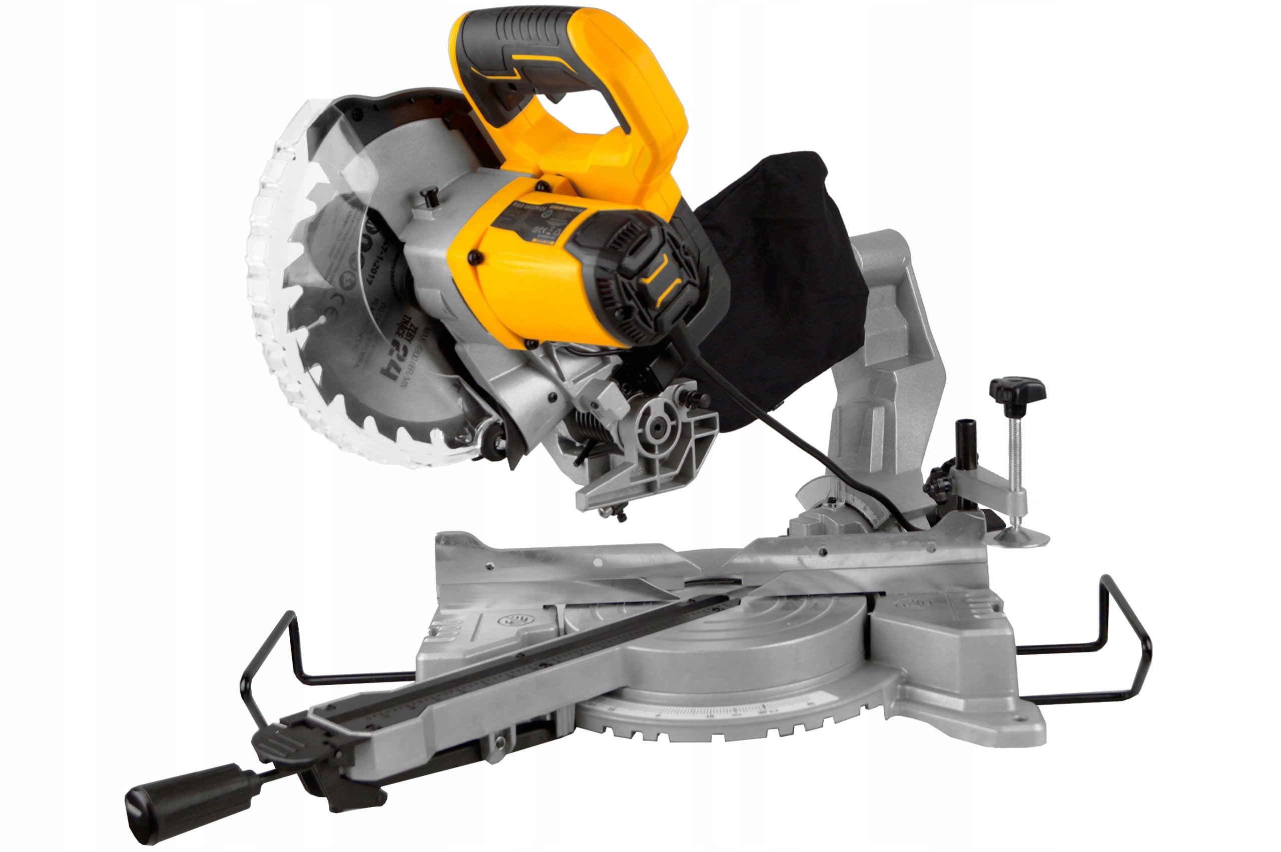 MITER SAW WITH FEED Laser BEVEL SAW Cap 1500W 216mm GMM-MS216 Packaging status original