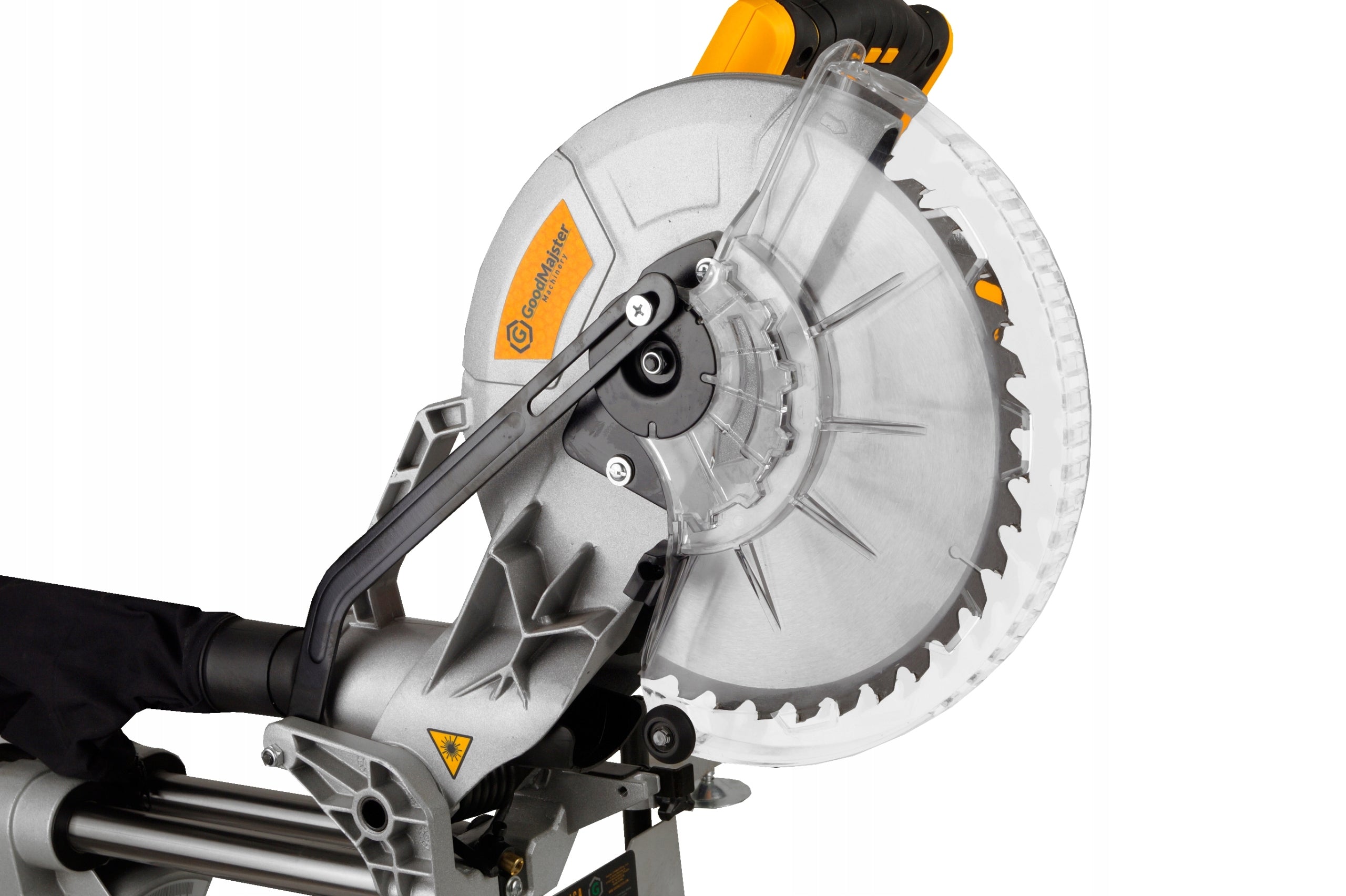 MITER SAW WITH FEED Laser BEVEL SAW Cap 2000W 255mm GMM-MS255 Power supply mains