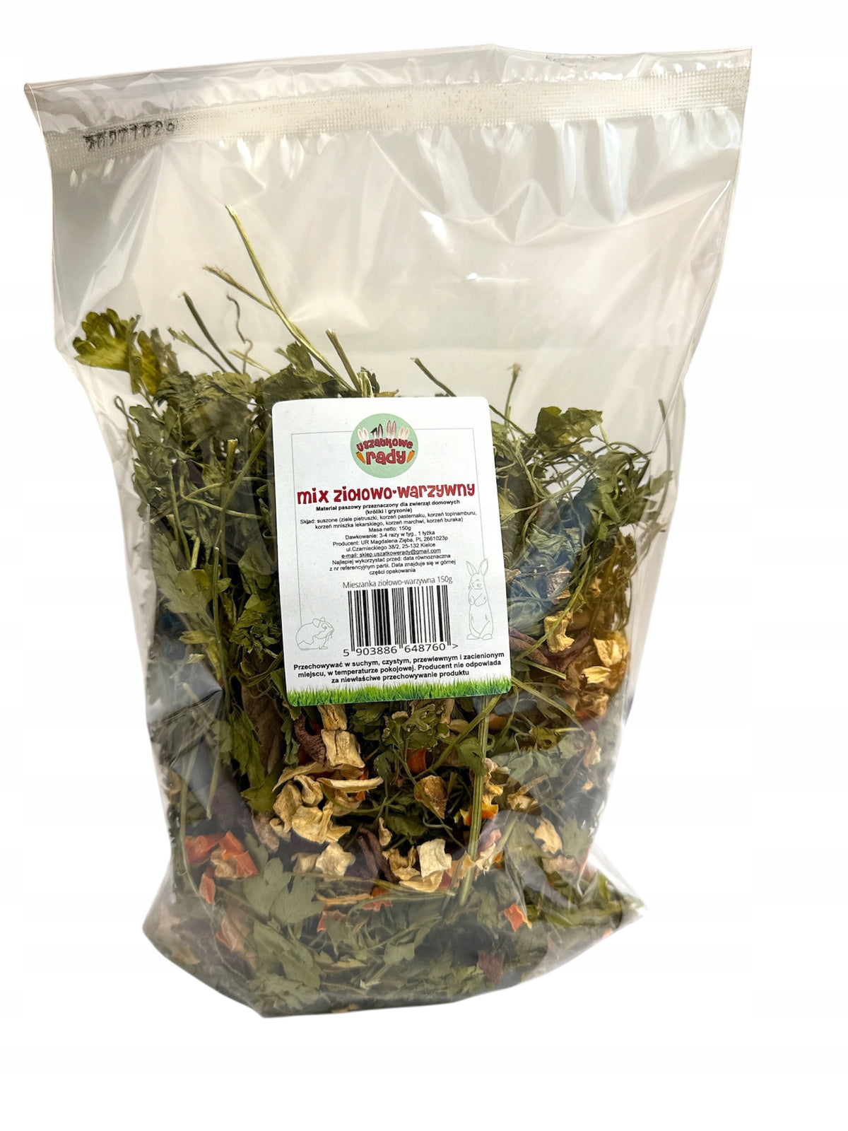 MIX Herbal and vegetable mixture 150g RABBIT RODENT