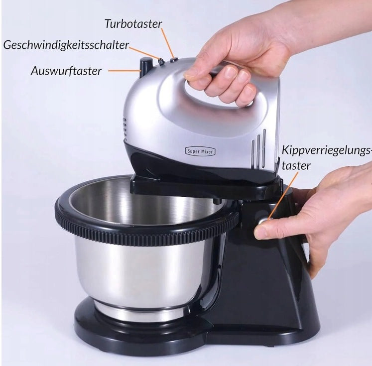 MIXER WITH ROTARY BOWL ROBOT 3L POWER 300W TURBO function foam whipping Brand no brand