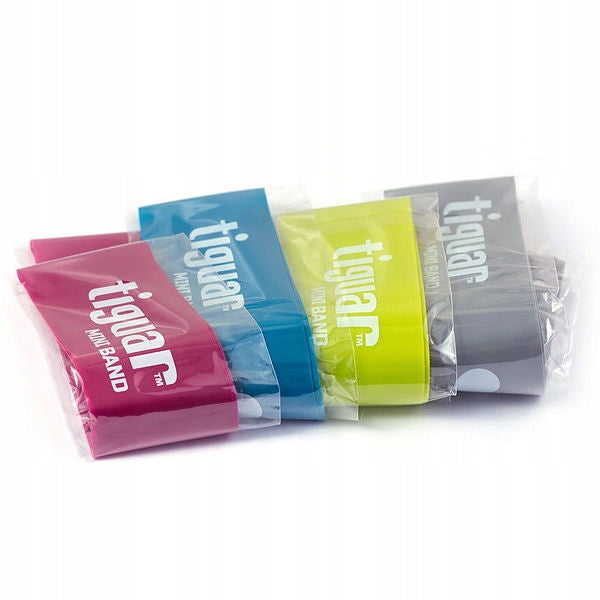 MIni Bands Tiguar Gum Set 4 Levels Exercise Manufacturer code TI-MB0001-V2